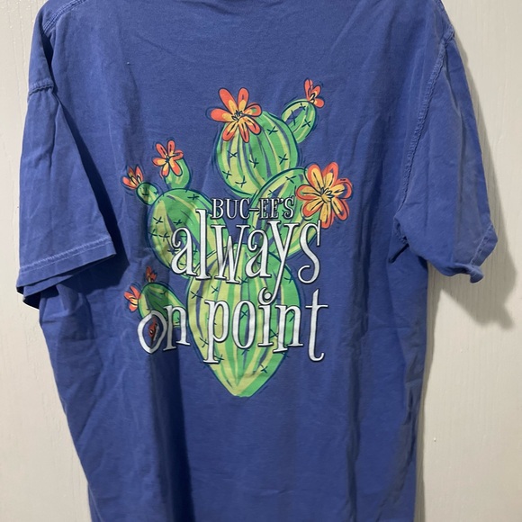 Comfort Colors Classic Blue Tee bucces - Picture 3 of 3